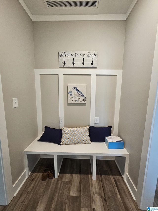 345 Easonville Park Dr, Cropwell, AL 35054 - mudroom with wood finished floors and baseboards
