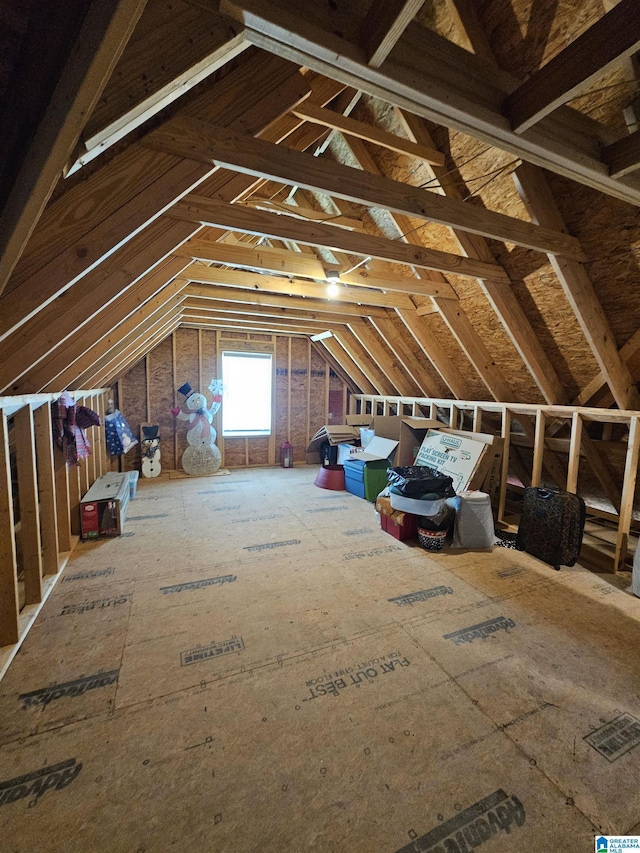 345 Easonville Park Dr, Cropwell, AL 35054 - view of attic