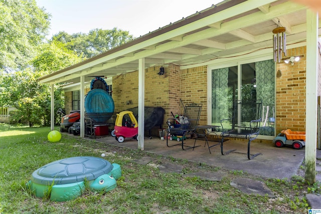209 Meadowgreen Dr, Montevallo, AL 35115 - view of patio / terrace with area for grilling