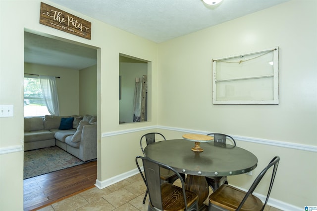 209 Meadowgreen Dr, Montevallo, AL 35115 - dining room with baseboards and wood finished floors