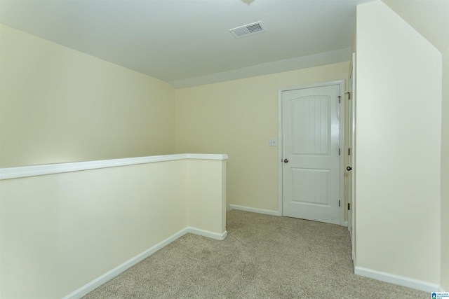 2449 Ridgemont Dr, Birmingham, AL 35244 - hallway with baseboards and light carpet