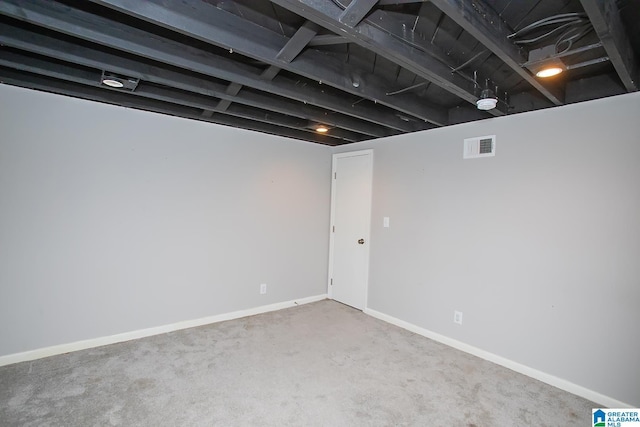3501 Pineland Dr, Birmingham, AL 35243 - finished basement with carpet and baseboards