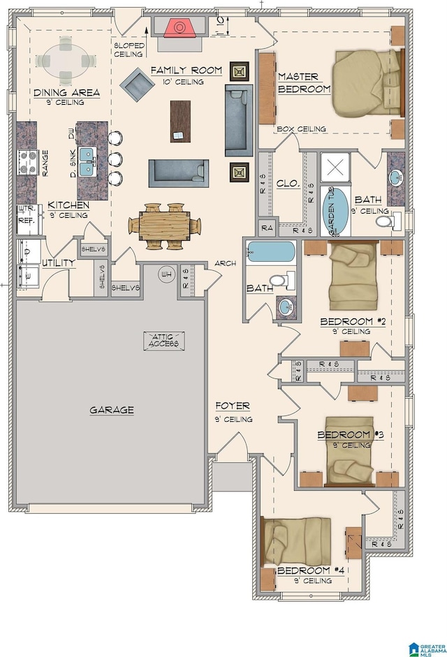 4976 Kerri Ln, Birmingham, AL 35215 - property floor plan