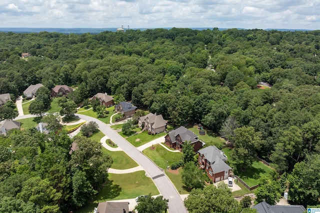 2032 Forest Meadows Cir, Birmingham, AL 35242 - aerial overview of property's location featuring a forest and nearby suburban area