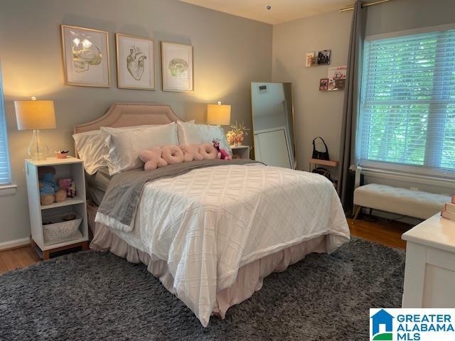2213 Montreat Cir Unit D, Vestavia Hills, AL 35216 - bedroom with wood finished floors