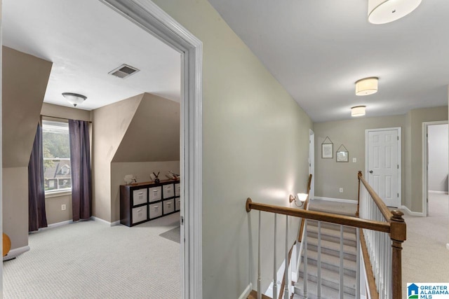 1505 Cypress Ln, Hoover, AL 35244 - stairs with carpet floors and baseboards