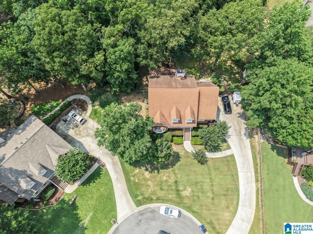1505 Cypress Ln, Hoover, AL 35244 - bird's eye view