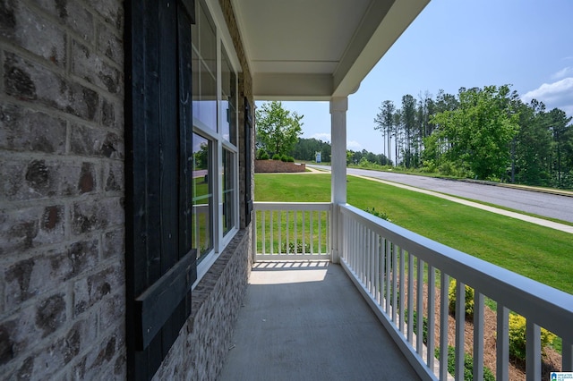 1063 Timberline Rdg, Calera, AL 35040 - view of covered porch