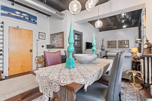 2201 1st Ave N Unit 300-C, Birmingham, AL 35203 - dining room featuring wood finished floors