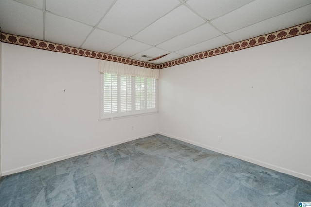 3321 Shetland Trce, Birmingham, AL 35242 - unfurnished room featuring carpet, a drop ceiling, and baseboards