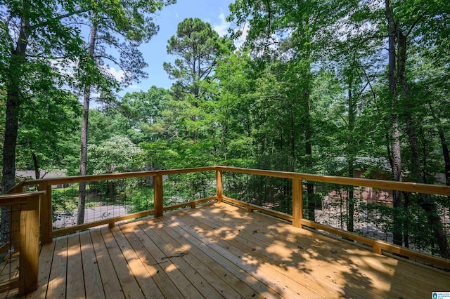 3321 Shetland Trce, Birmingham, AL 35242 - view of wooden deck
