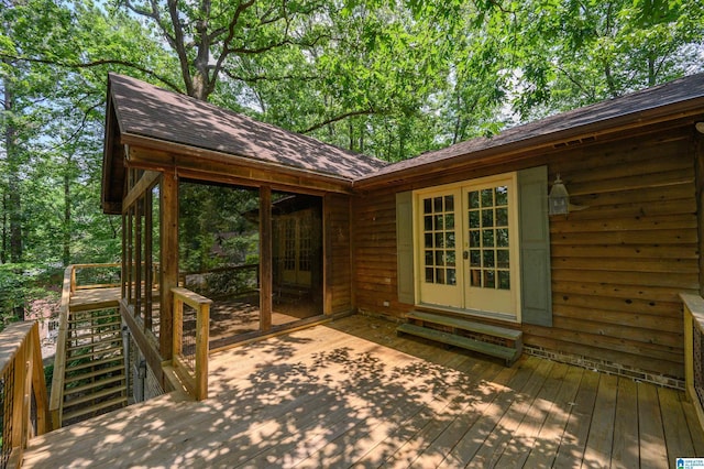 3321 Shetland Trce, Birmingham, AL 35242 - deck featuring french doors