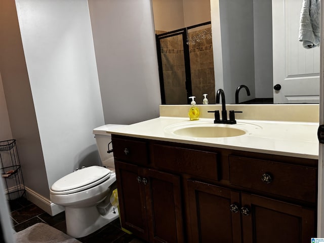 312 Riverhaven Pl Unit 312, Hoover, AL 35244 - full bath featuring vanity, toilet, baseboards, and a tile shower