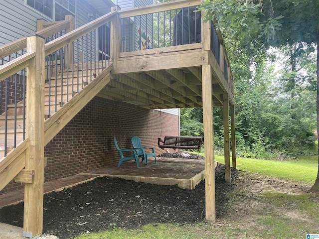 13634 Lisa Dr, Lake View, AL 35111 - view of deck