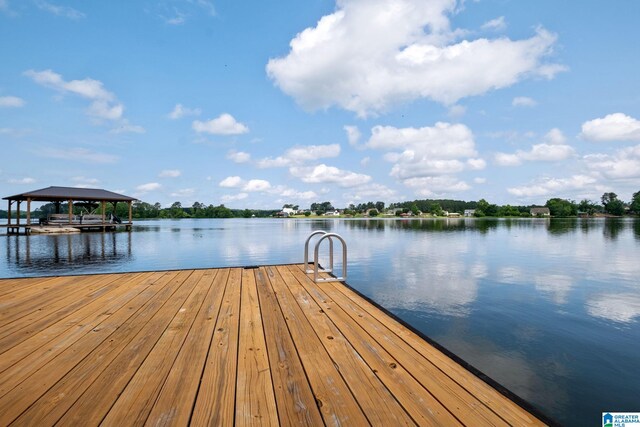 1165 Cedar Creek Dr, Sylacauga, AL 35151 - dock area featuring a water view