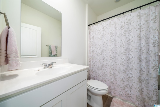 154 Halifax Ln, Chelsea, AL 35043 - bathroom with vanity and toilet
