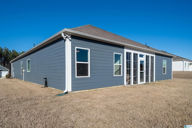 154 Halifax Ln, Chelsea, AL 35043 - rear view of property with a yard