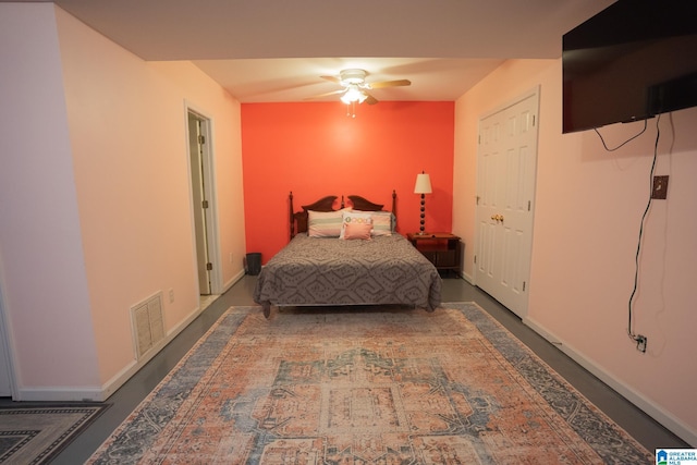 13339 Sylvia Dr, Lake View, AL 35111 - bedroom with baseboards and ceiling fan