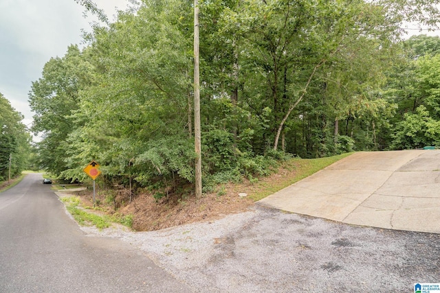 13339 Sylvia Dr, Lake View, AL 35111 - view of asphalt road featuring traffic signs
