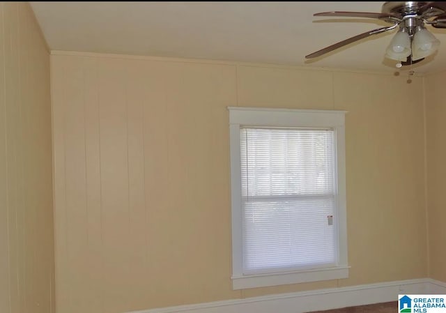 8405 3rd Ave S, Birmingham, AL 35206 - empty room with a ceiling fan
