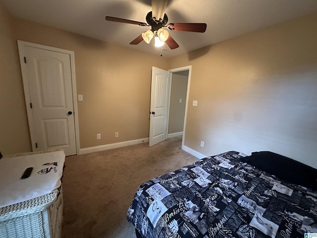 21131 Delmar Dr, Lake View, AL 35111 - bedroom with light colored carpet and ceiling fan