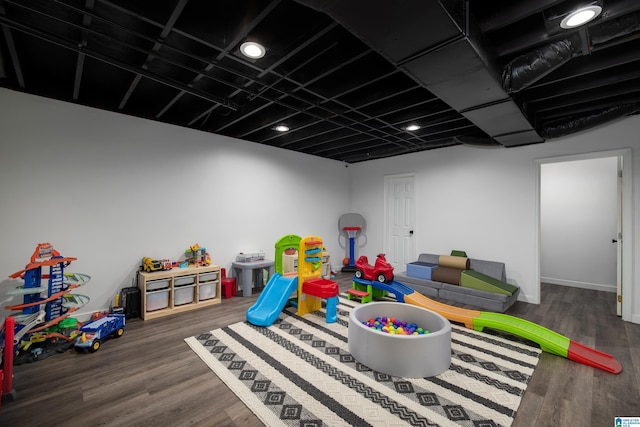 5883 William O Ln, Gardendale, AL 35071 - recreation room with wood finished floors