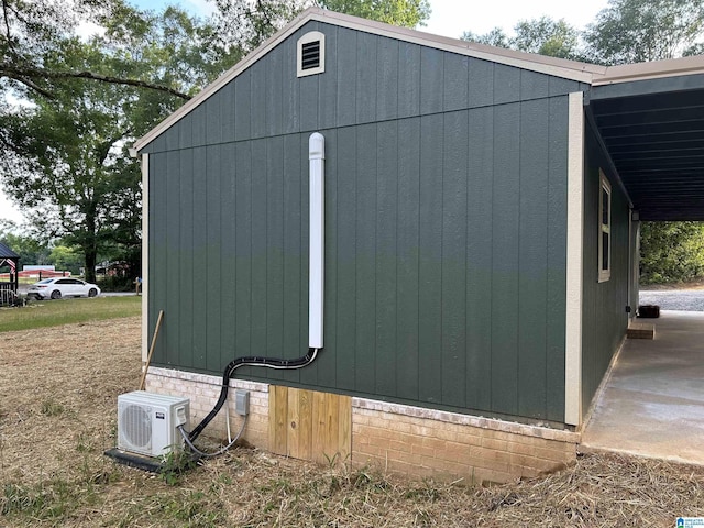 140 County Road 603, Hanceville, AL 35077 - view of outbuilding featuring ac unit