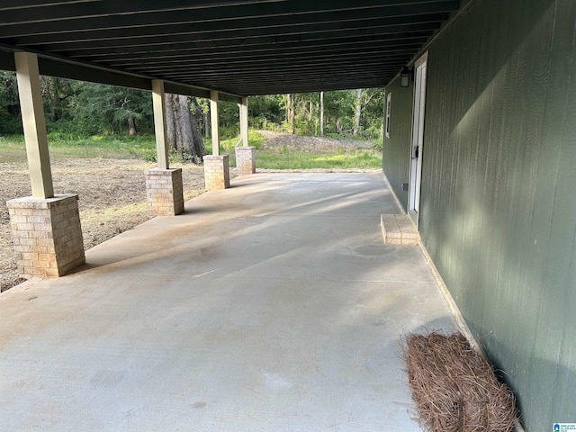 140 County Road 603, Hanceville, AL 35077 - view of patio with an attached carport