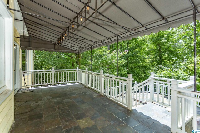 2940 Coatbridge Ln, Birmingham, AL 35242 - view of patio with view of wooded area