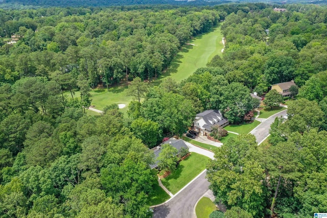 2940 Coatbridge Ln, Birmingham, AL 35242 - aerial overview of property's location featuring a forest and a local golf course