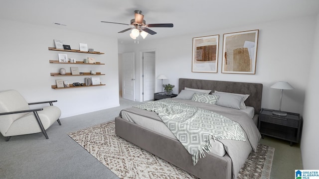 2008 Eaton Pl, Chelsea, AL 35043 - carpeted bedroom featuring ceiling fan