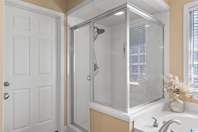 22582 Iron Masters Loop, Mccalla, AL 35111 - bathroom with a shower stall and a garden tub