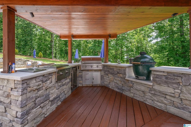 325 Driving Range Rd, Cropwell, AL 35054 - view of wooden terrace