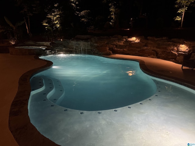 325 Driving Range Rd, Cropwell, AL 35054 - view of pool with a pool with connected hot tub