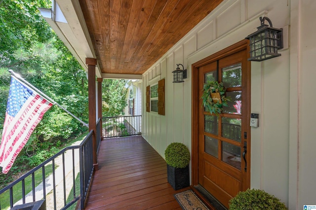 325 Driving Range Rd, Cropwell, AL 35054 - view of wooden porch