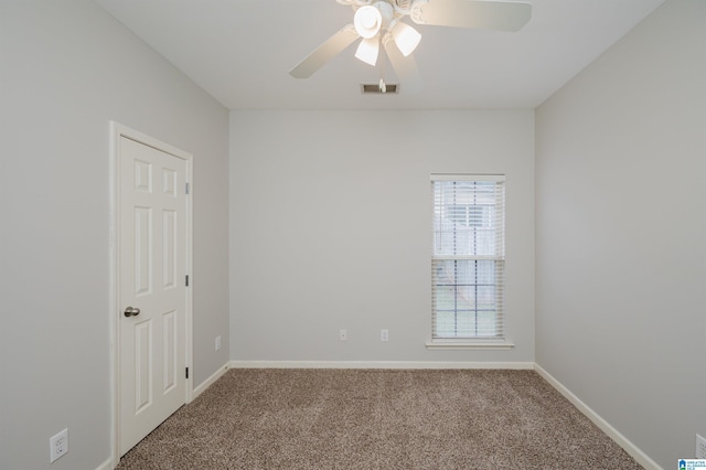 1166 Eagle Dr, Maylene, AL 35114 - empty room featuring carpet and ceiling fan