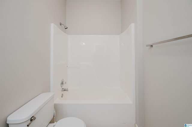 1166 Eagle Dr, Maylene, AL 35114 - full bathroom featuring toilet and shower / tub combination