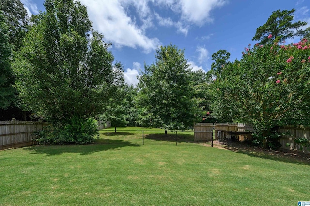1166 Eagle Dr, Maylene, AL 35114 - view of fenced backyard