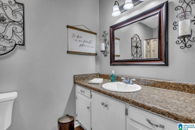 3303 Carousel Dr, Fultondale, AL 35068 - full bath featuring toilet and vanity