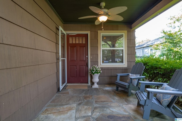 326 Lathrop Ave, Homewood, AL 35209 - doorway to property featuring ceiling fan