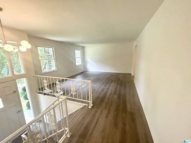 3583 Valley Cir, Vestavia Hills, AL 35243 - foyer with wood finished floors and baseboards