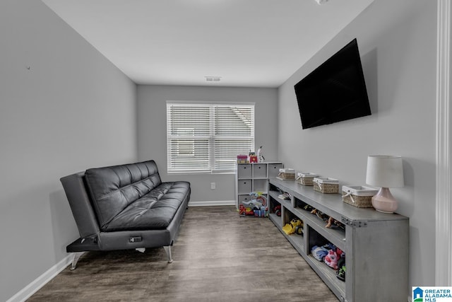 1515 Baxter Ave, Springville, AL 35146 - living area with wood finished floors and baseboards
