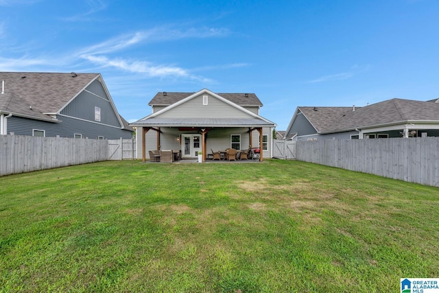1515 Baxter Ave, Springville, AL 35146 - rear view of property with a patio area and outdoor lounge area