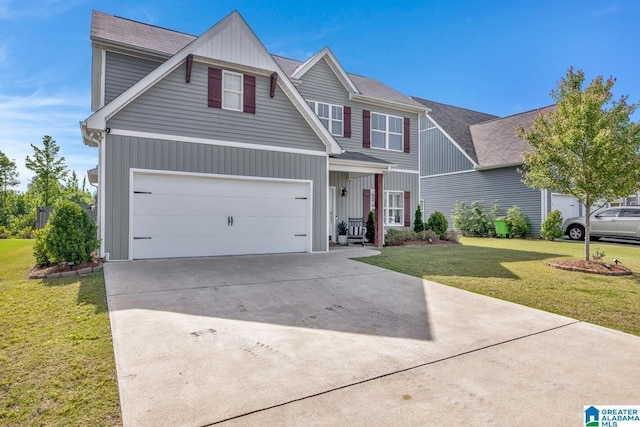 1515 Baxter Ave, Springville, AL 35146 - traditional-style home with a front lawn, concrete driveway, and an attached garage