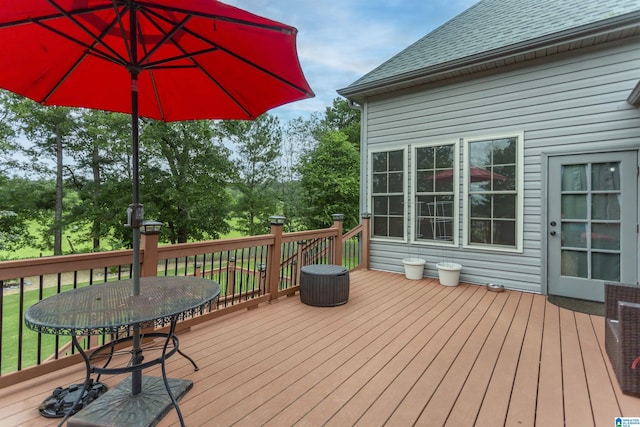 295 Homestead Dr, Cropwell, AL 35054 - view of deck
