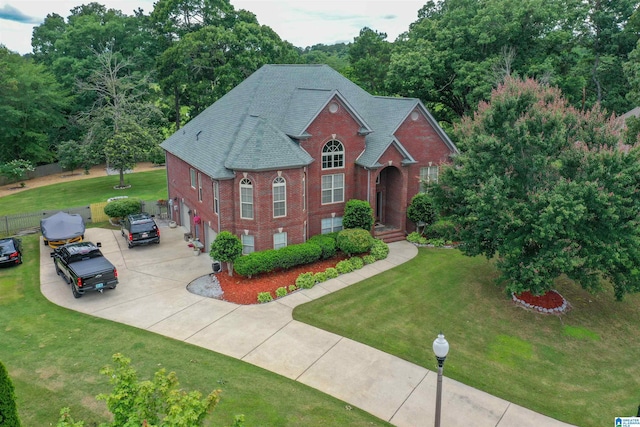 295 Homestead Dr, Cropwell, AL 35054 - view of front of home with brick siding, driveway, and a garage