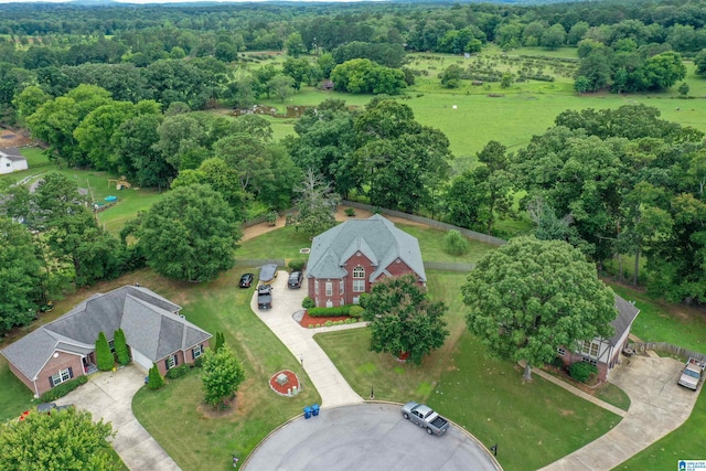 295 Homestead Dr, Cropwell, AL 35054 - aerial view of property and surrounding area