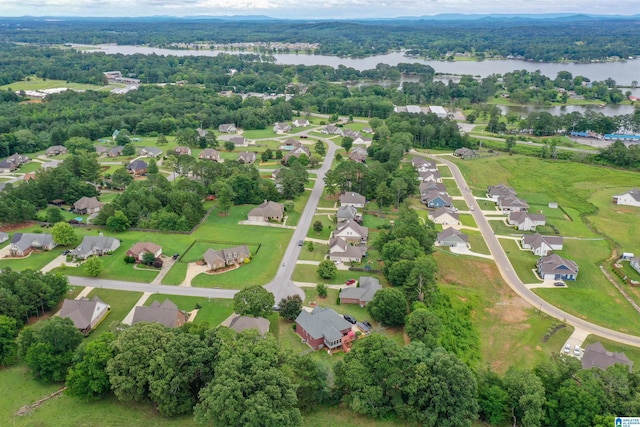 295 Homestead Dr, Cropwell, AL 35054 - aerial view of residential area with a nearby body of water