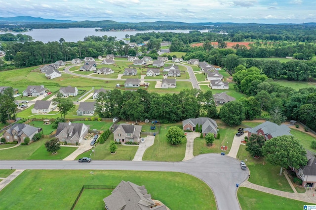 295 Homestead Dr, Cropwell, AL 35054 - aerial perspective of suburban area with a nearby body of water