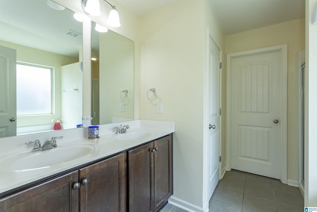 319 Glen Cross Way, Trussville, AL 35173 - full bath featuring double vanity and tile patterned flooring